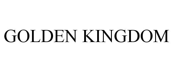 Trademark Logo GOLDEN KINGDOM