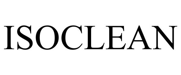 Trademark Logo ISOCLEAN