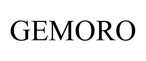 Trademark Logo GEMORO