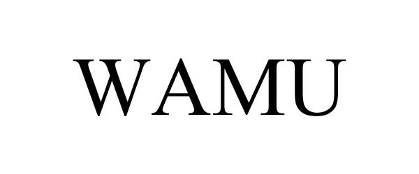 Trademark Logo WAMU