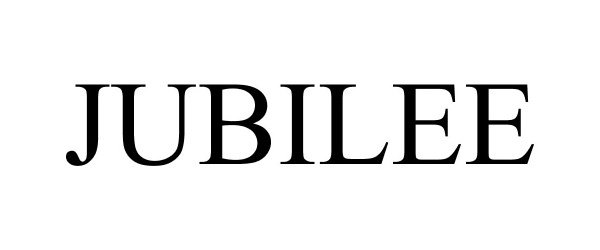 Trademark Logo JUBILEE