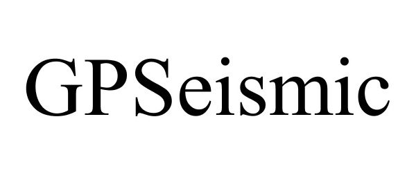 Trademark Logo GPSEISMIC
