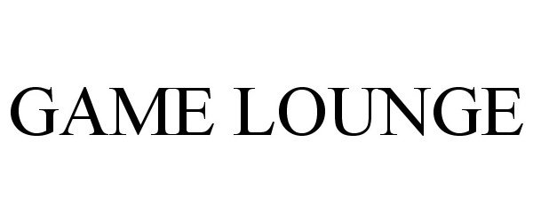 Trademark Logo GAME LOUNGE