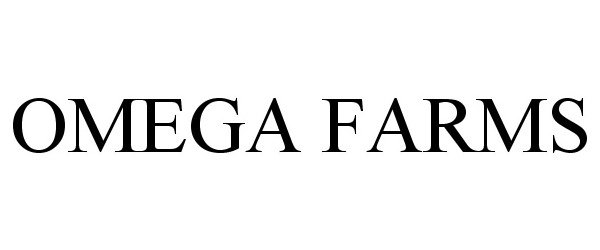 Trademark Logo OMEGA FARMS