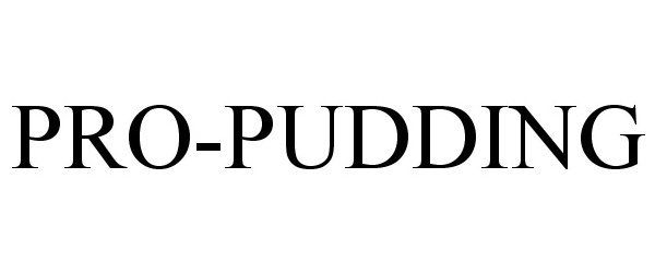 Trademark Logo PRO-PUDDING