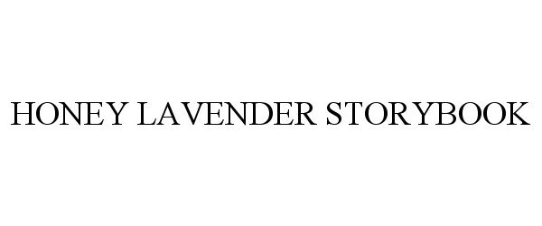  HONEY LAVENDER STORYBOOK