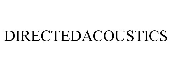 Trademark Logo DIRECTEDACOUSTICS