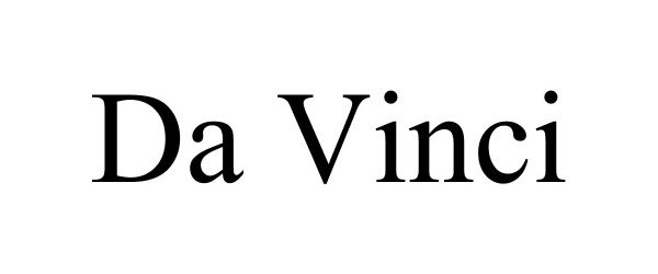 Trademark Logo DA VINCI
