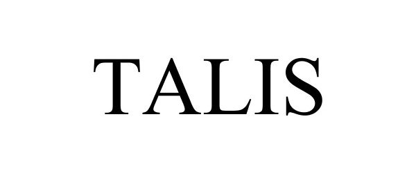 Trademark Logo TALIS