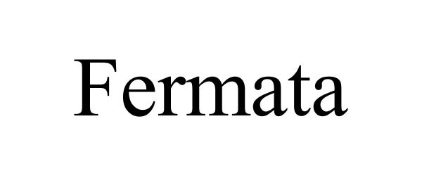 Trademark Logo FERMATA