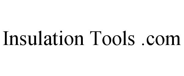  INSULATION TOOLS .COM