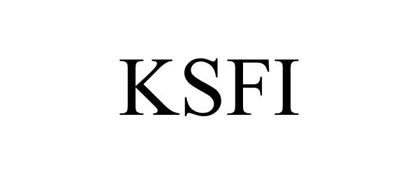 Trademark Logo KSFI