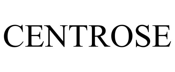 Trademark Logo CENTROSE