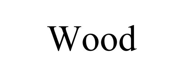 Trademark Logo WOOD