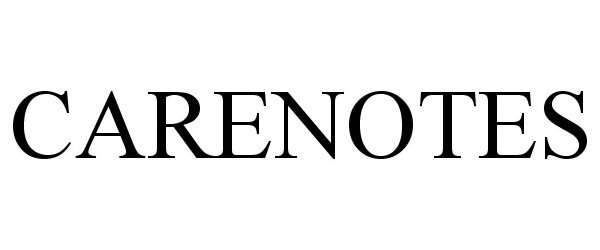 Trademark Logo CARENOTES