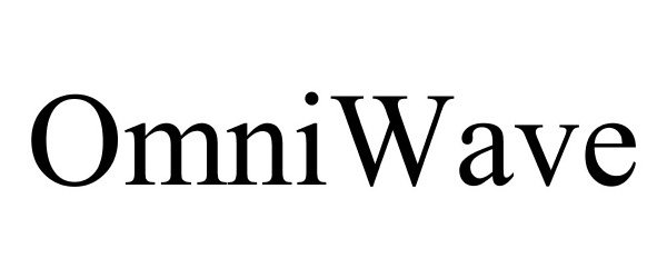 Trademark Logo OMNIWAVE