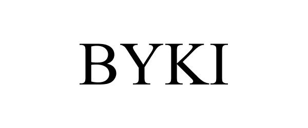 Trademark Logo BYKI