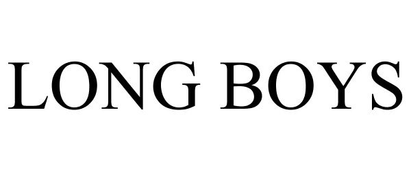 Trademark Logo LONG BOYS