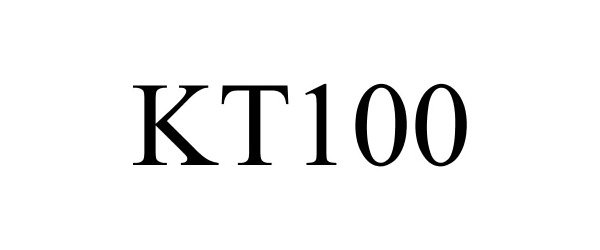 Trademark Logo KT100