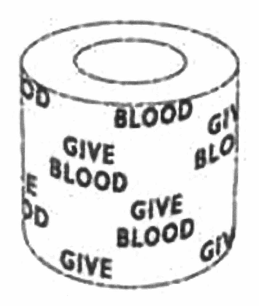 Trademark Logo GIVE BLOOD