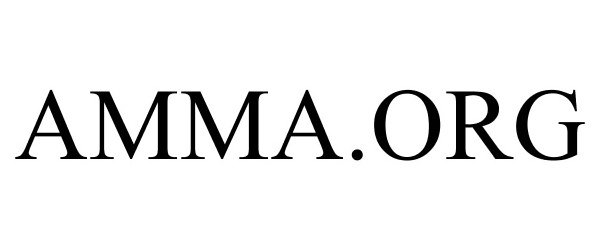 Trademark Logo AMMA.ORG