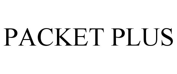 Trademark Logo PACKET PLUS