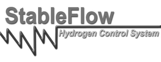  STABLE FLOW HYDROGEN CONTROL SYSTEM