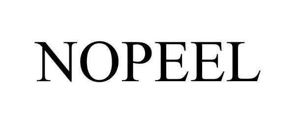 Trademark Logo NOPEEL