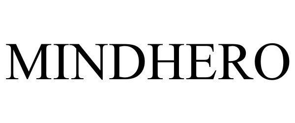 Trademark Logo MINDHERO