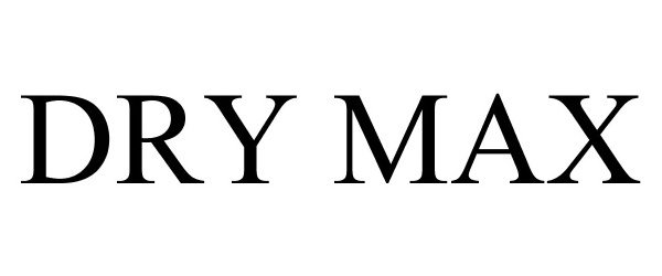 Trademark Logo DRY MAX