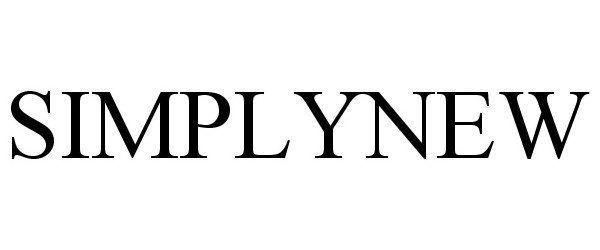 Trademark Logo SIMPLYNEW