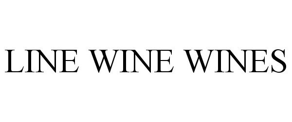 Trademark Logo LINE WINE WINES