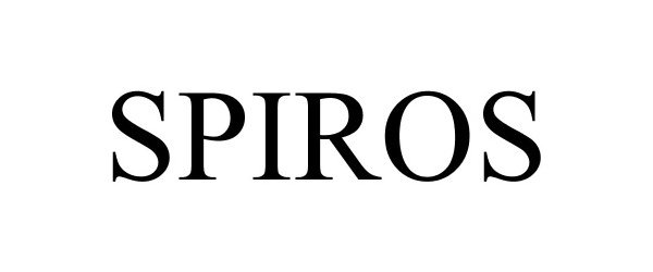 Trademark Logo SPIROS