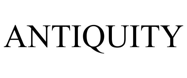 Trademark Logo ANTIQUITY