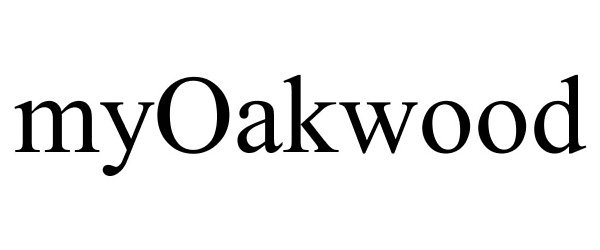Trademark Logo MYOAKWOOD