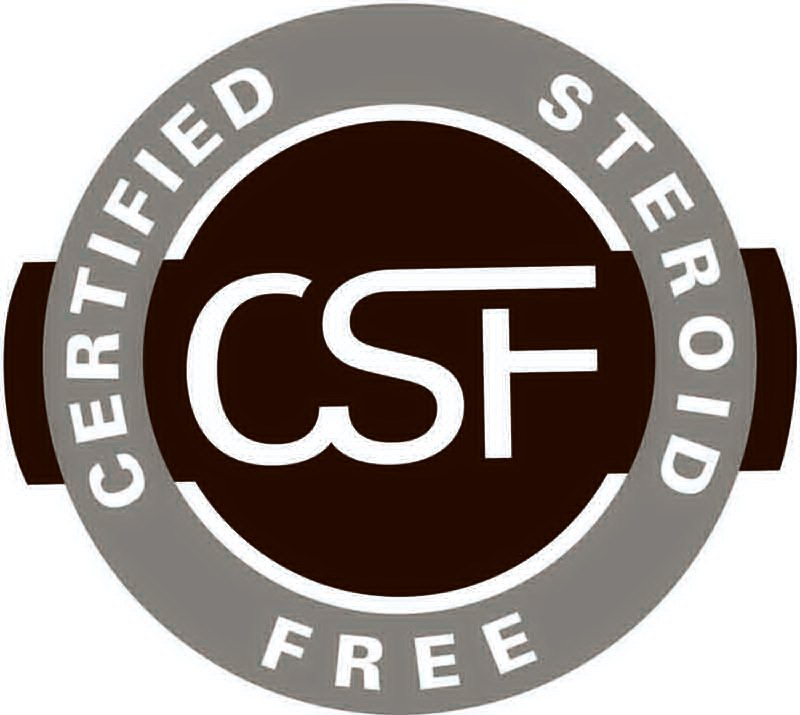  CSF CERTIFIED STEROID FREE