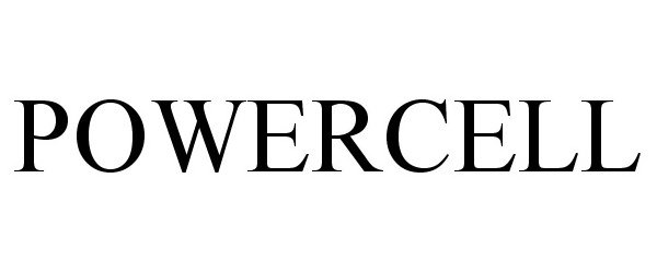 Trademark Logo POWERCELL