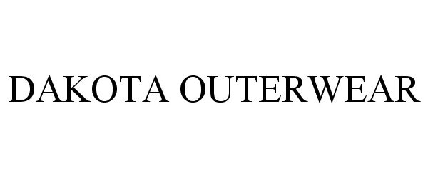  DAKOTA OUTERWEAR