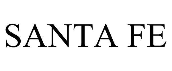 Trademark Logo SANTA FE