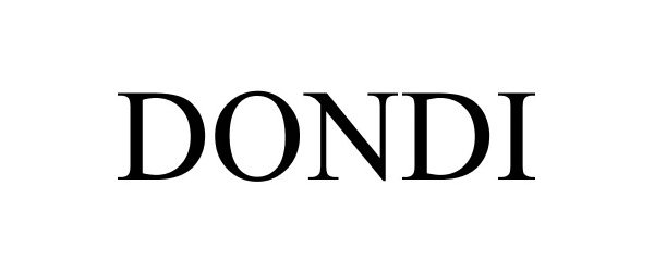 Trademark Logo DONDI