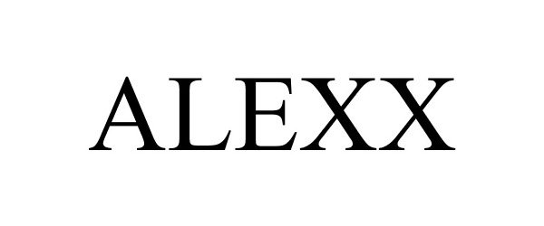 Trademark Logo ALEXX