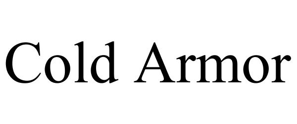 Trademark Logo COLD ARMOR