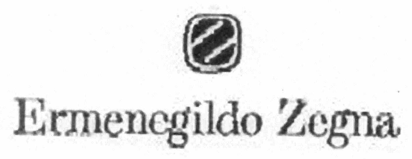 Trademark Logo Z ERMENEGILDO ZEGNA
