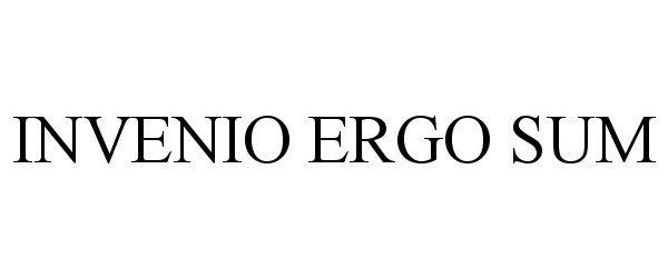Trademark Logo INVENIO ERGO SUM