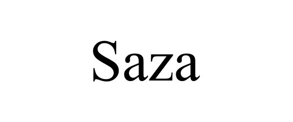Trademark Logo SAZA