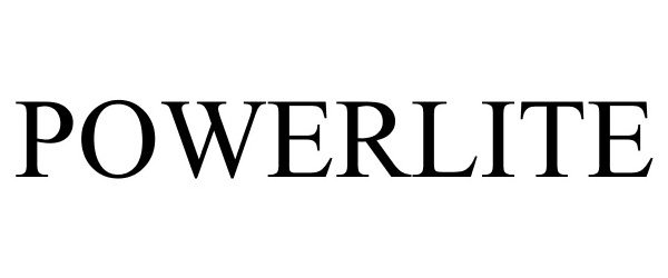 Trademark Logo POWERLITE