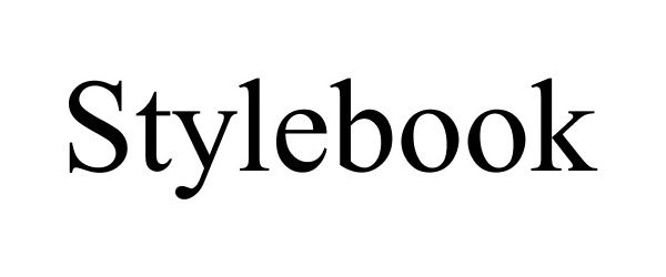 Trademark Logo STYLEBOOK