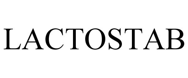 Trademark Logo LACTOSTAB