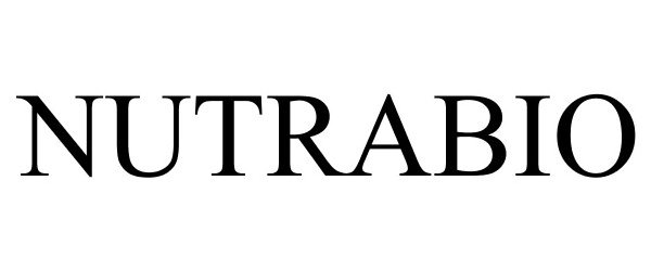 Trademark Logo NUTRABIO