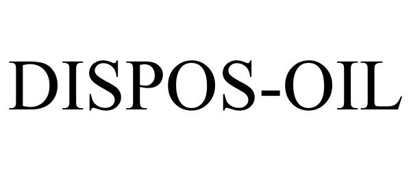 Trademark Logo DISPOS-OIL